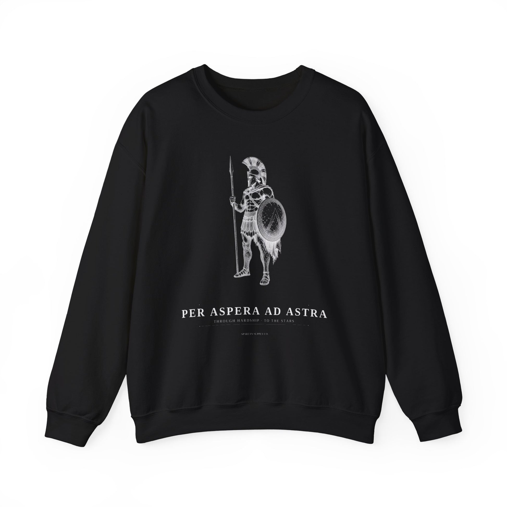Spartan Warrior Crewneck — Military Inspired Sweatshirt — Spartan Supply Co.