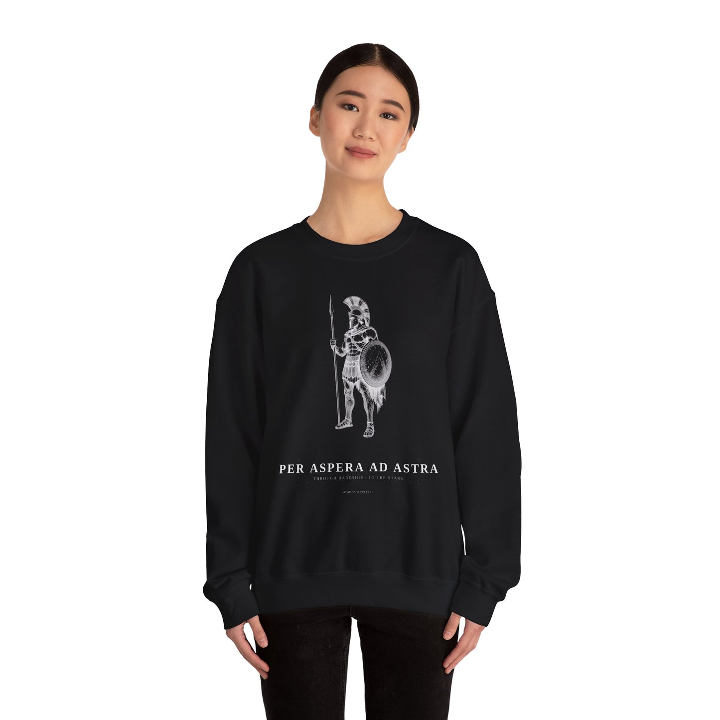 Spartan Warrior Crewneck — Military Inspired Sweatshirt — Spartan Supply Co.