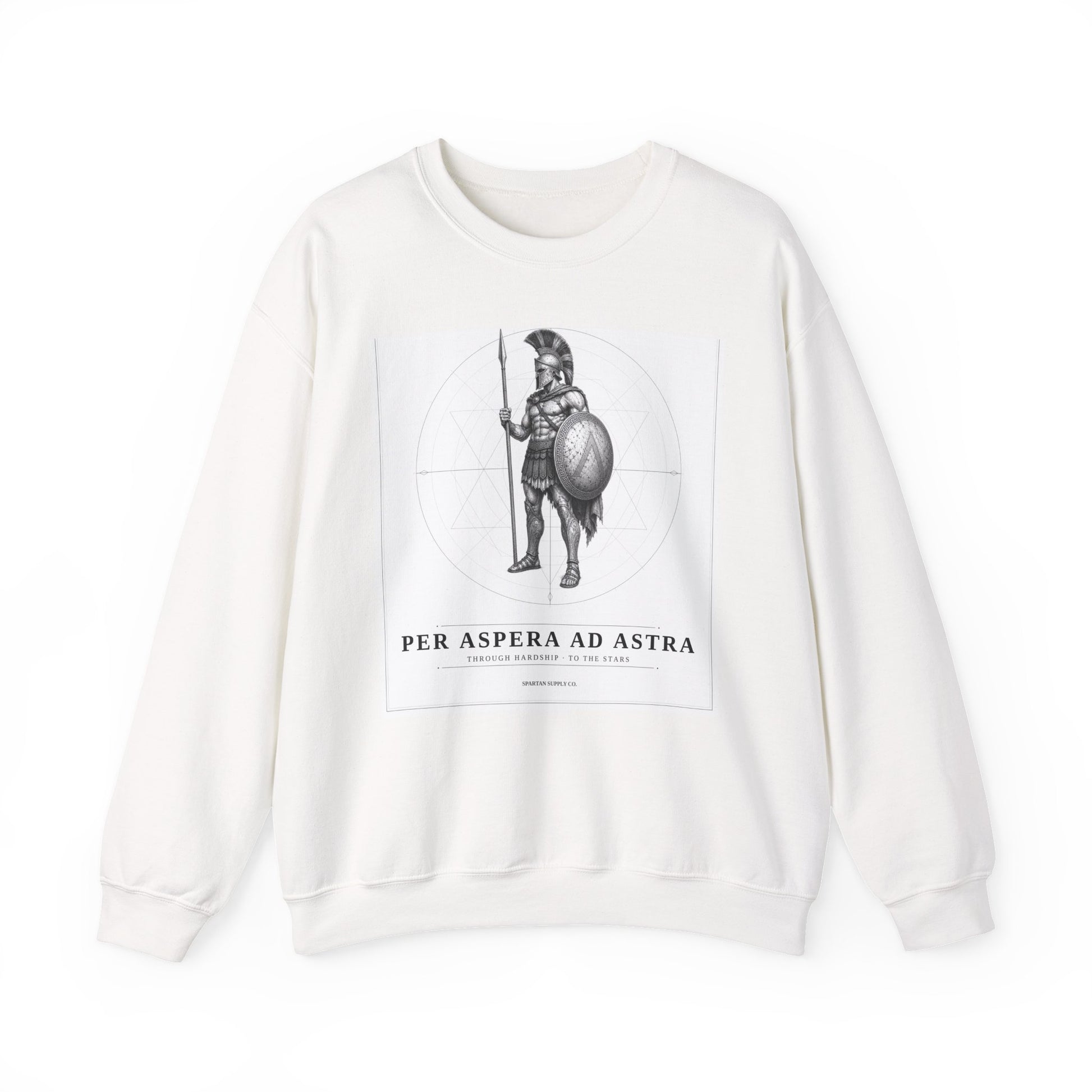 Spartan Warrior Crewneck — Military Inspired Sweatshirt — Spartan Supply Co.
